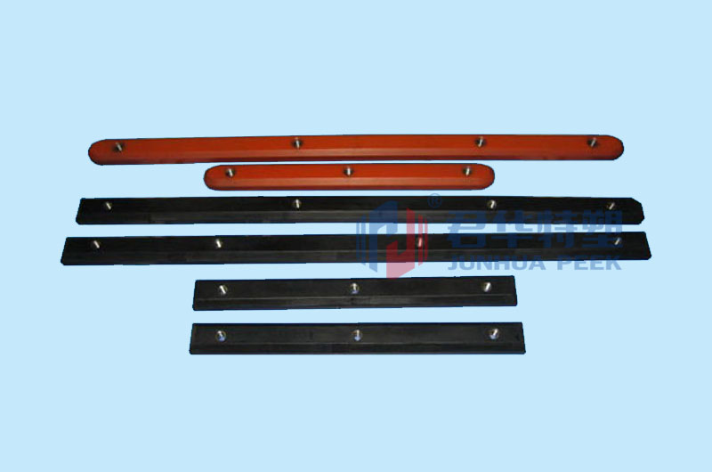 Tiras de trilho resistentes ao desgaste de PEEK