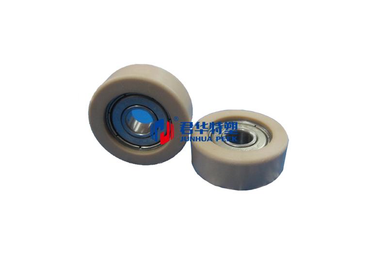 Rolo de PEEK com rolamento interno