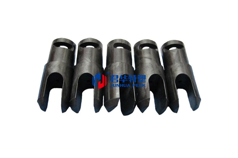 PEEK trilho de fixação para coluna de montagem de lavador de garrafas