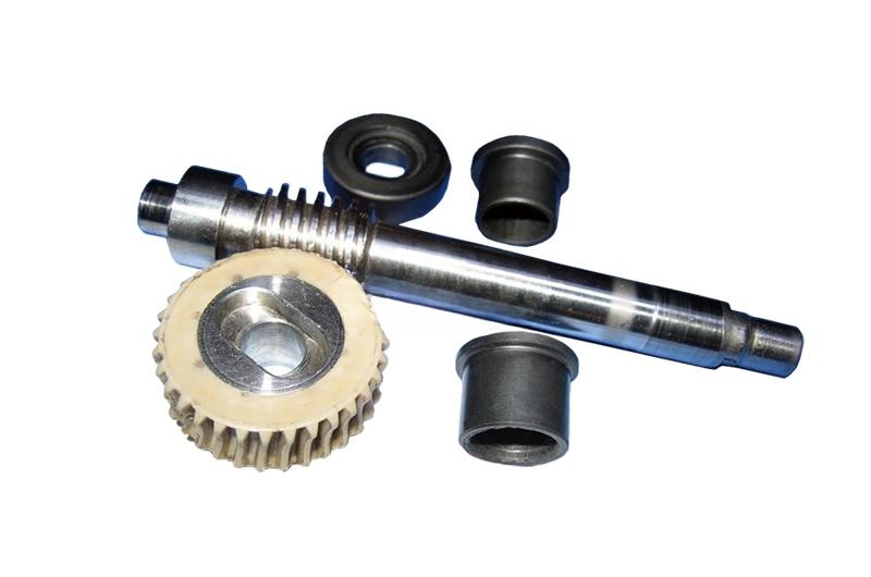 Manga de engrenagem helicoidal resistente ao desgaste em PEEK