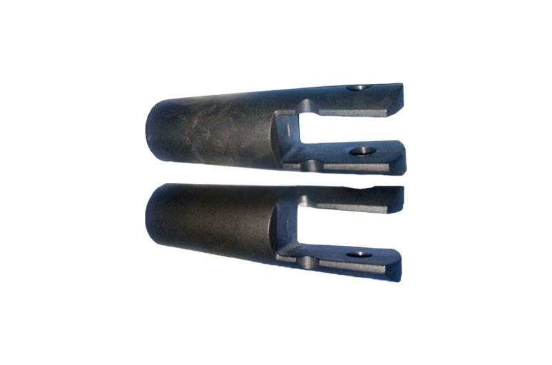 Haste de conexão calcânea em PEEK transparente aos raios X para fixador externo