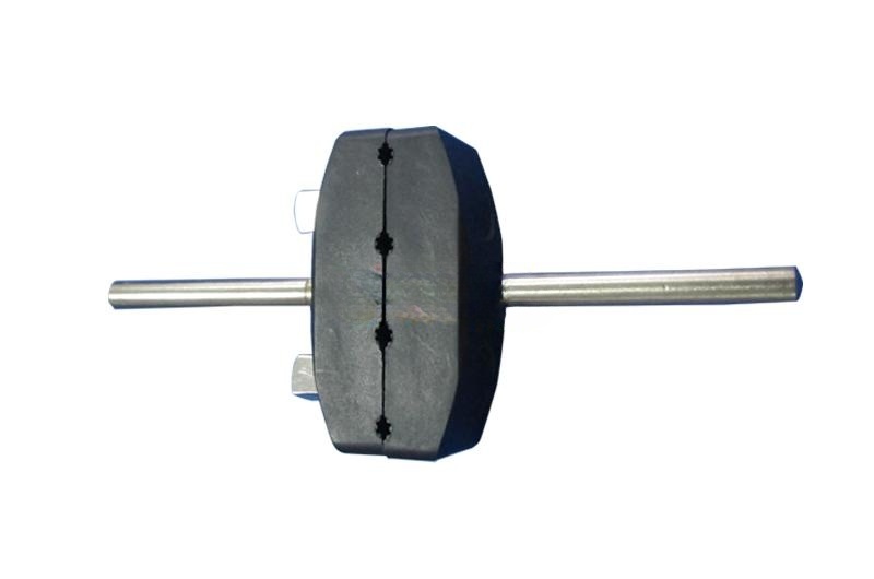 Fixa de agulha de aço de quatro furos em PEEK