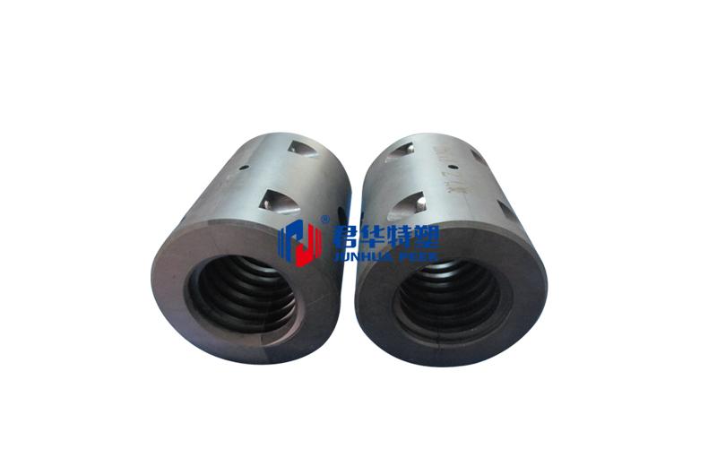 Porca moduladora cilíndrica em PEEK