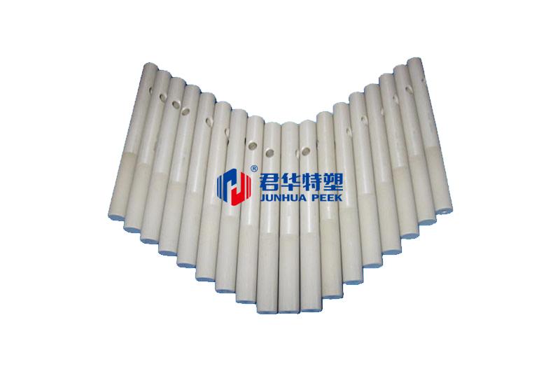 Eixo ranhurado em PEEK