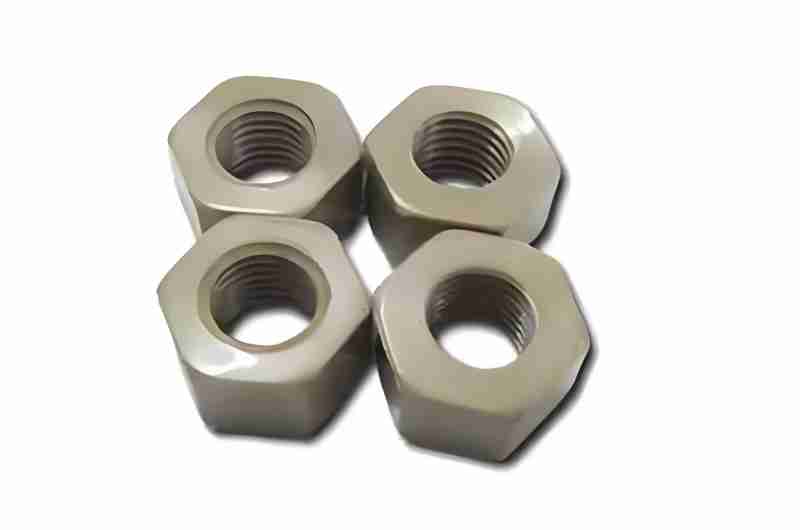 Porca PEEK de cabeça hexagonal externa M16