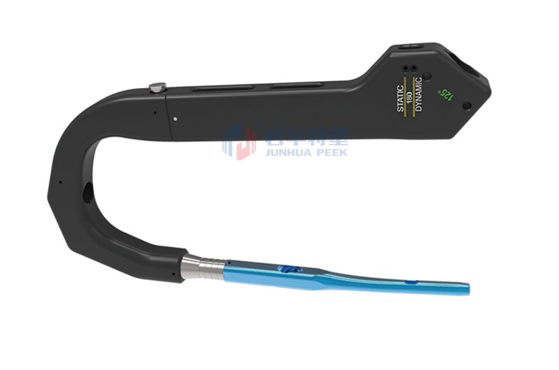 Suporte de mira para haste intramedular femoral em PEEK