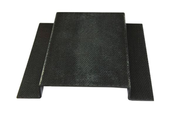 Fivela de suporte composta de CF/PEEK