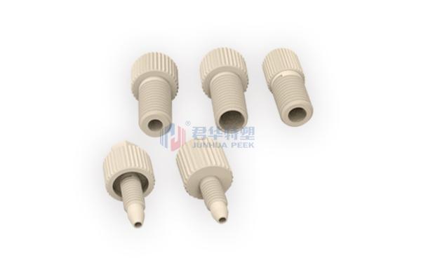 Conectores PEEK para a indústria farmacêutica