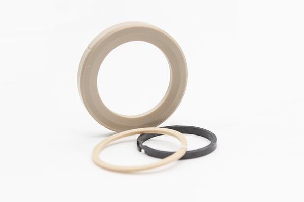 Anel de vedação resistente ao desgaste em PEEK