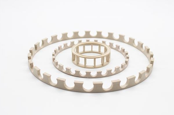 Gaiola de rolamento em PEEK