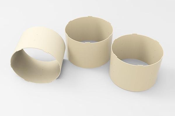 Bainha primária de borda PEEK