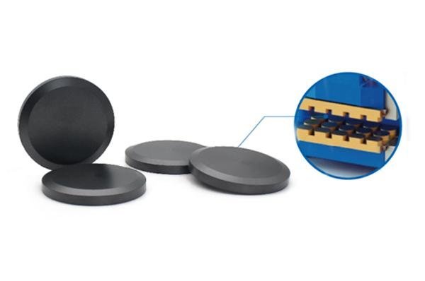 Placa de atrito de turbina eólica em polímero PEEK