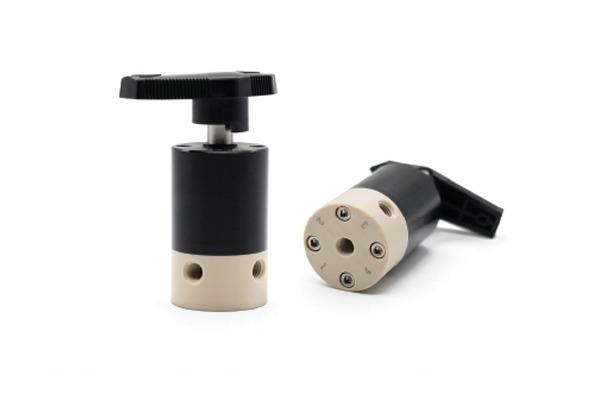 Válvula de comutação manual PEEK