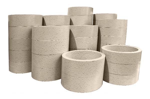 Tubo em branco para anel revestido de PEEK