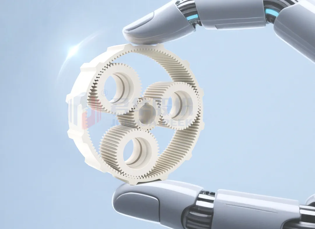 PEEK Engrenagens Redefinem o Desempenho de Acionamento de Motores de Copo Sem Núcleo