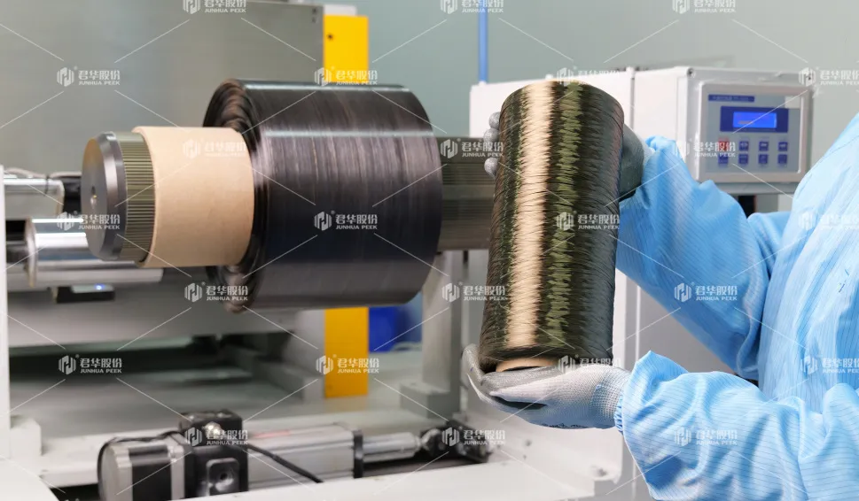Pré-impregnado Unidirecional de Fibra de Basalto Contínua/PEEK — Combinação Perfeita para a Tecnologia de Enrolamento a Laser - Junhua Pré-impregnado Unidirecional de Fibra de Basalto Contínua/PEEK — Combinação Perfeita para a Tecnologia de Enrolamento a Laser Image 1