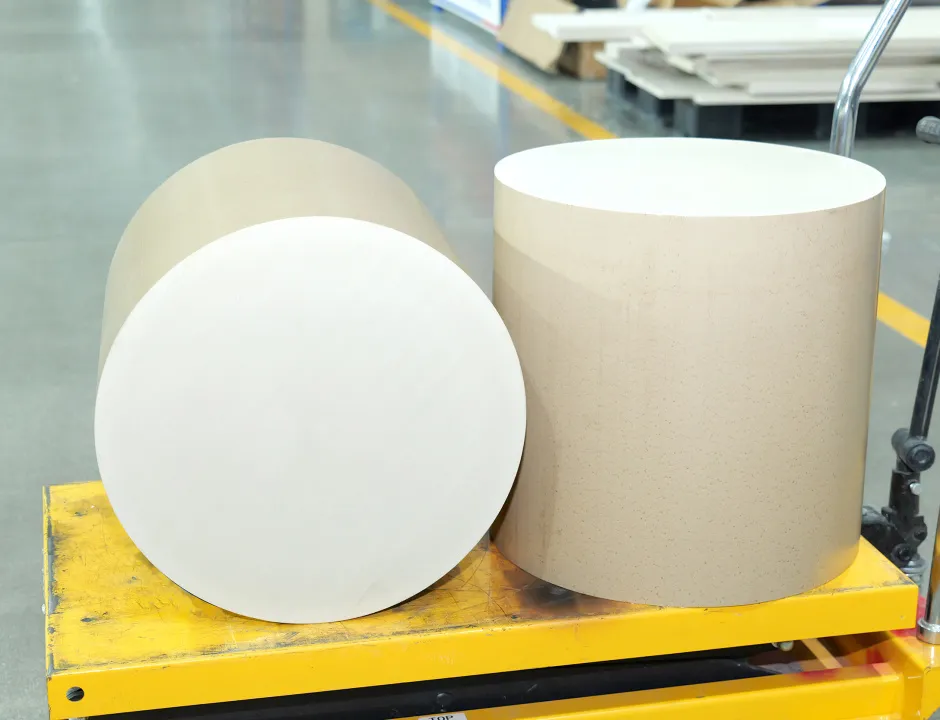 Grande Avanço Tecnológico | Junhua HPP Technical Plastics extrusa com sucesso barra de PEEK puro de Φ410mm - Junhua Grande Avanço Tecnológico | Junhua HPP Technical Plastics extrusa com sucesso barra de PEEK puro de Φ410mm Image 3